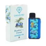 Diamond Concentrates Disposable Pen 3 GRAMS (Blueberry Diesel)