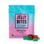 Twisted Jelly Bites 100MG THC INDICA (Berry Mix)