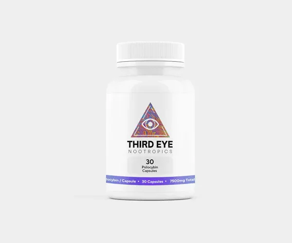 Third Eye Nootropics - 250mg Psilocybin Capsules (30 Capsules, 7500mg Total)