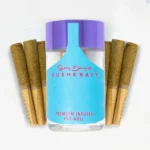 KushKraft Infused Sticky Banger Jar Pre-rolls (0.6g x 6) - Indica